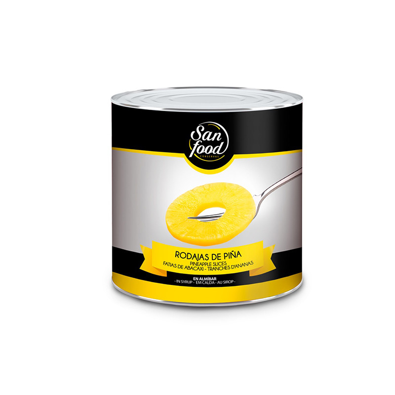 PINYA EN ALMÍVAR LLEUGER 50-60 RODANXES LLAUNA 6/3Kg